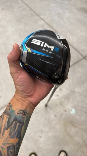 TaylorMade SIM 2 Max Driver Men's Right-Handed Motore X 6-R | eBay