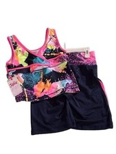 Justice Girls J-Sport Longline Top and Bike Short Active Set