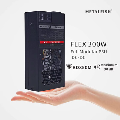 Flex 300W Full Modular Netzteil Flex-ATX 1HE PSU für ITX Mini PC POS NAS GPU 