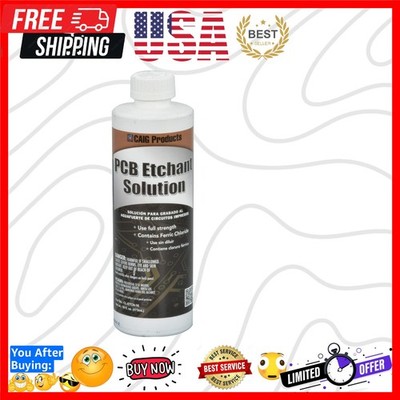Caig Labs Ferric Chloride PCB Etchant Solution 16oz Bottle