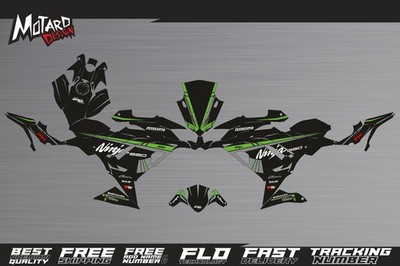 Graphics Kit for Kawasaki Ninja 650 2024 2025 Decals Stickers Decor Design