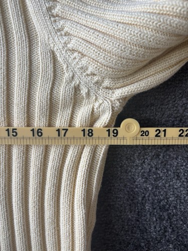Kate hill Women’s Light Yellow Cotton Casual Sweater size XL - Picture 2 of 6