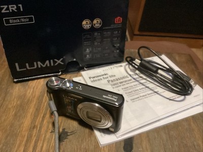 Panasonic Lumix DMC-ZR1 12.1MP Compact Digital Camera Black Works