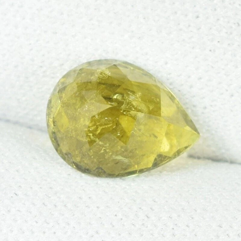 2,70 ct LUSTROSO BONITO AMARILLO MOZAMBIQUE TURMALINA NATURAL Pera - Ver Vdo 1er Foto 2 de 2