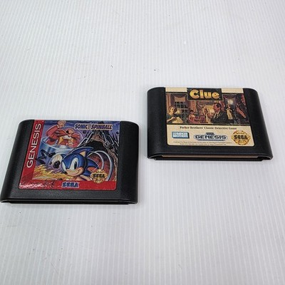Sonic the Hedgehog: Spinball - and Clue - Sega Genesis - Cartridges Only