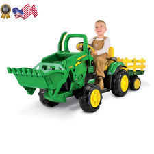 Peg Perego John Deere Ground Loader 12V Ride-On NEW