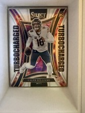 2024 PANINI NFL SELECT TURBOCHARGED INSERT CALEB WILLIAMS RC #11