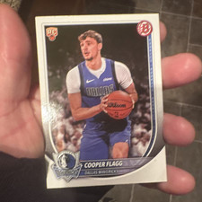Topps 2024 Bowman U Now Cooper Flagg #1 Dallas Mavericks Rookie Base Set