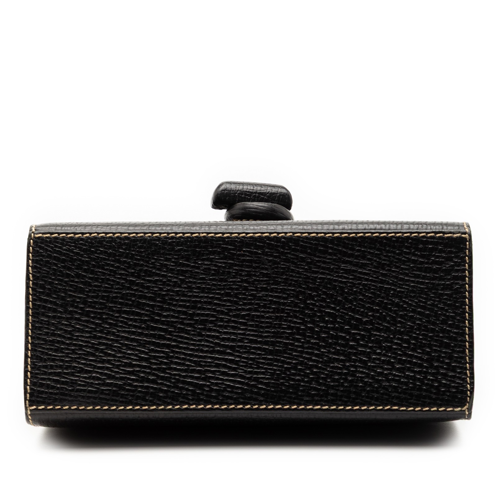 Authenticated LOEWE Leather Toggle Flap Crossbody… - image 3