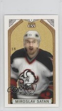 2003-04 Topps C55 Mini Stanley Cup Back Miroslav Satan #18 1o8