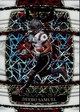 2022 Panini Select Draft Picks Deebo Samuel #89 White Lazer Prizm 2N