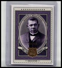 2009 SP Legendary Cuts #184 Booker T. Washington #/550