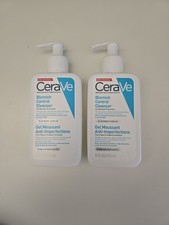 2 Pack CeraVe Blemish Control Cleanser 8oz Salicylic Acid Oil Control Acne Skin