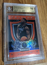 Zion Williamson - 2019-20 Panini Prizm Draft Crusade DP Red  #51  (BGS 10)