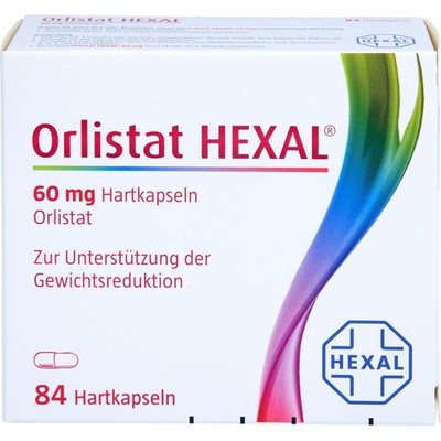 ORLISTAT HEXAL 60 mg Hartkapseln 84 St PZN08982497