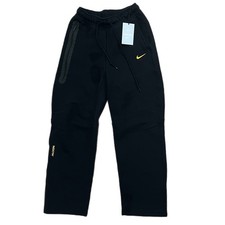 Nike x Drake NOCTA Open Hem Tech Fleece Sweatpants Black Size XS - Dark Spot