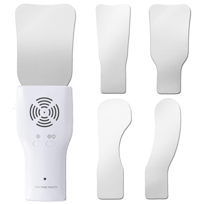 Fog-Free Dental Occlusal Photographic Mirror Device with 4 Rhodium Intraoral ...