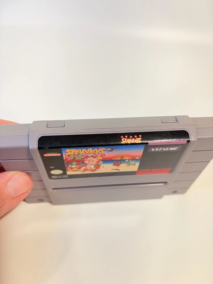 Spanky's Quest (Super Nintendo Entertainment System, 1992) Authentic Cleaned - Image 3 of 4