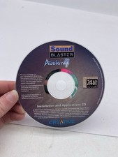 Sound Blaster Audigy Software CD 2005 24bit Installation Disk Cr ative