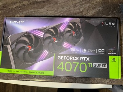 (FOR PARTS) PNY RTX 4070 TI Super Verto GPU (No Core & VRAM) With Box (HK Stock)