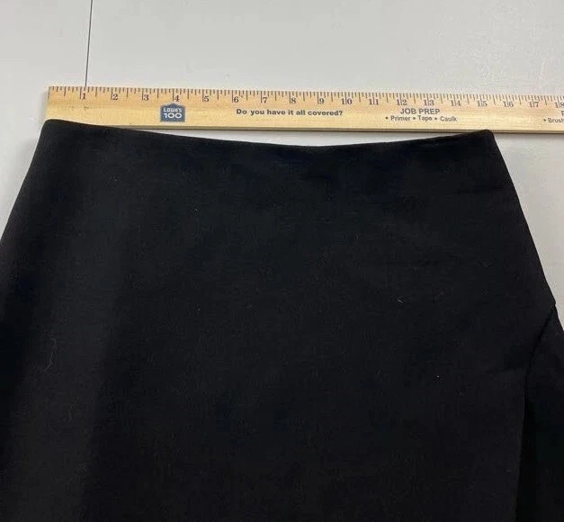 Юбка женская Diane von Furstenberg размер 8 черная с искусственным запахом офисная одежда классическая - Изображение 4 из 4