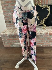 Woman’s TAHARI ASL Floral Trousers Size 4