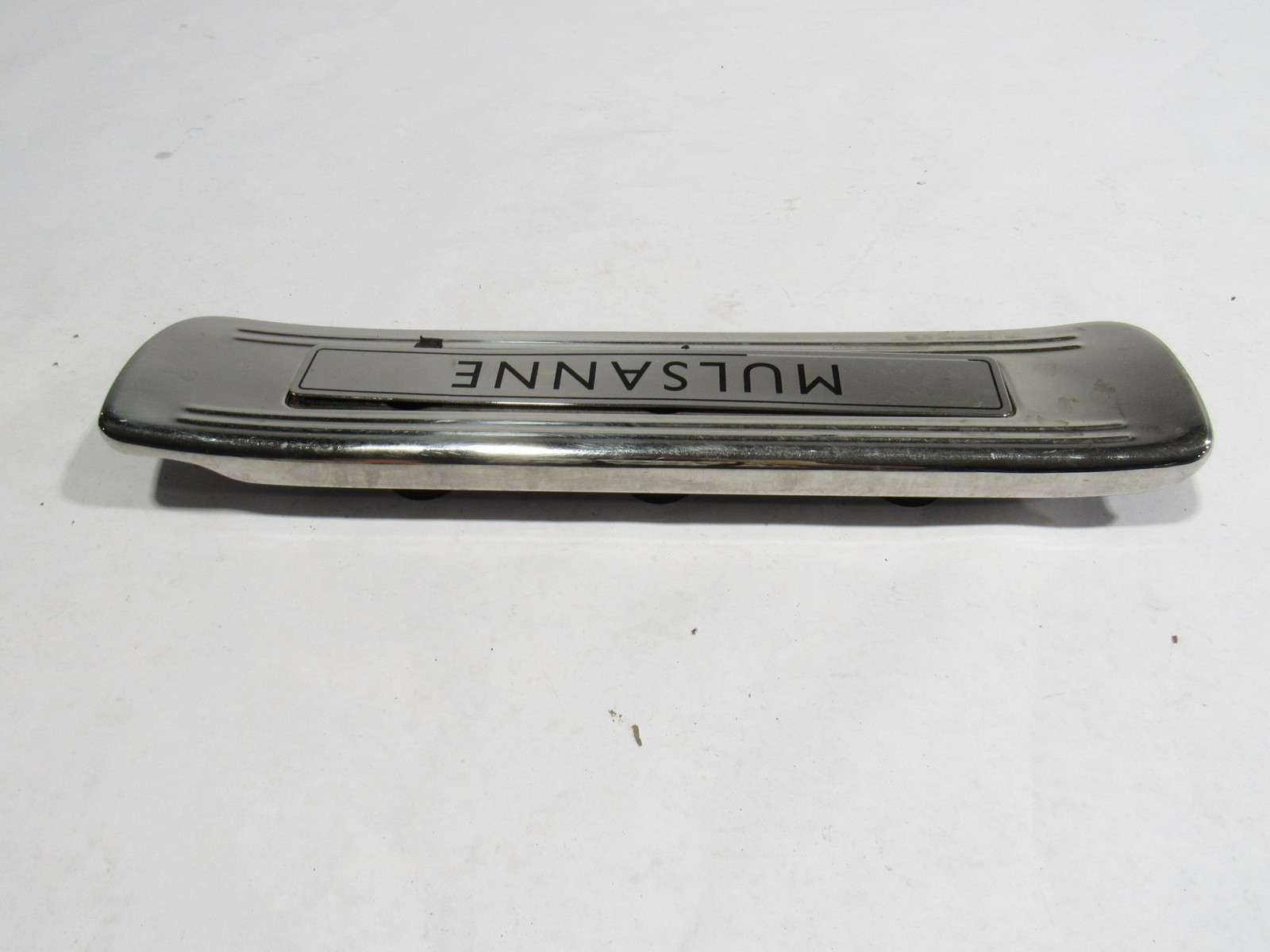 10-20 Bentley Mulsanne 2012 Rear Left Driver Door Sill Scuff Plate @1