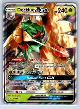 Decidueye GX 12/149 SM Base Set Holo Pokemon Near Mint