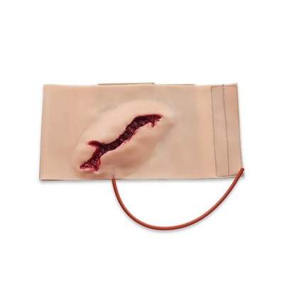 Wearable Leg Laceration Wound Training Model, Bleeding Control Practice Kit