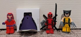 LEGO Marvel Super Heroes X-Men 6866 Wolverine Chopper Showdown Deadpool Complete
