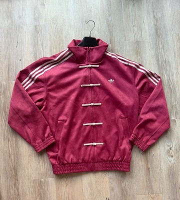 Adidas New Chinese Style Track Top Jacket Collegiate Burgundy, L,  24h Versand 