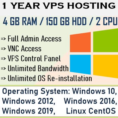 Frankreich VPS 1-Jahresplan - 4GB RAM, 150GB HDD, 2vCPU