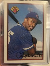 Bowman 1989 Bowman Dwight Smith #297 Rookie Base Set Chicago Cubs Card. rookie card picture