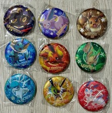 Pokemon Eif Elf Origins Eeveelution 9 Pin Button Display Eevee Umbreon Espeon