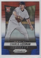 2014 Panini Prizm Red White & Blue Pulsar Prizm Charlie Leesman #188 1s8