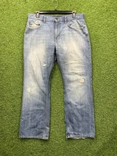 Old Navy Jeans Mens 36x32 Blue Bootcut 100% Cotton Denim Workwear Casual y2k