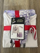 NEW Art Class Girls 3-Piece Sleepwear Pajama Set Swan Purple Size XL