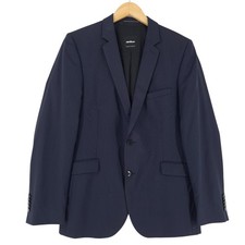 Strellson Blazer Jacket Virgin Wool Blue Xq1 Size EU 48 UK/US 38