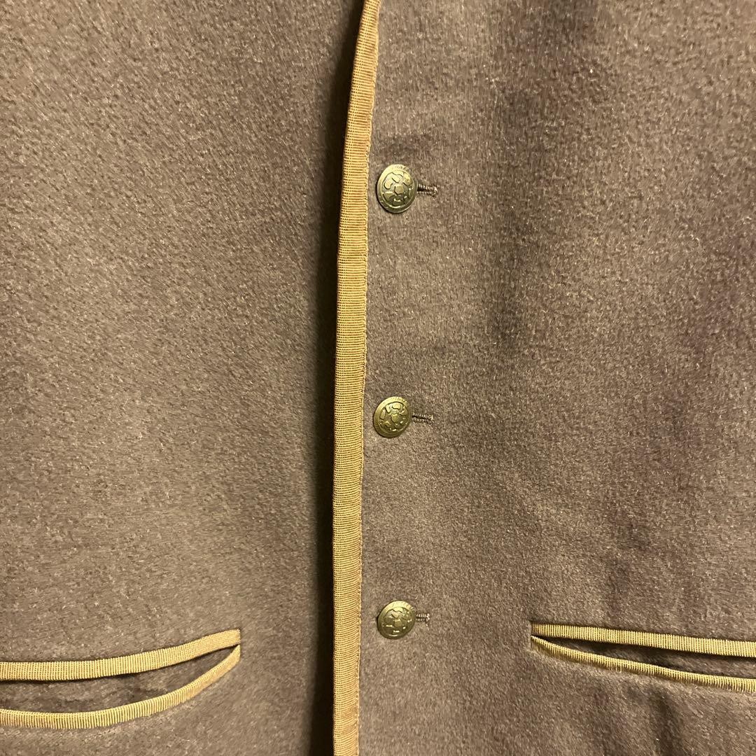 VINTAGE 90s CALUGI E GIANNELLI Made in Italy Wool Camel Tyrolean Jacket Large image 7