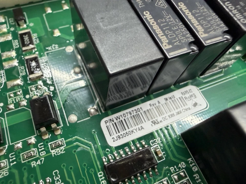 Placa de control principal para refrigerador Whirlpool P#W10797301 Foto 3 de 4