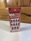 L.A. Colors Nail Frill 33 Pc Total Artificial Nail Kit Coffin Medium Length