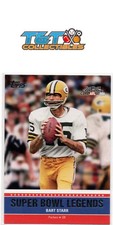 2011 Topps Super Bowl Legends #SBL-I Bart Starr Green Bay Packers 57