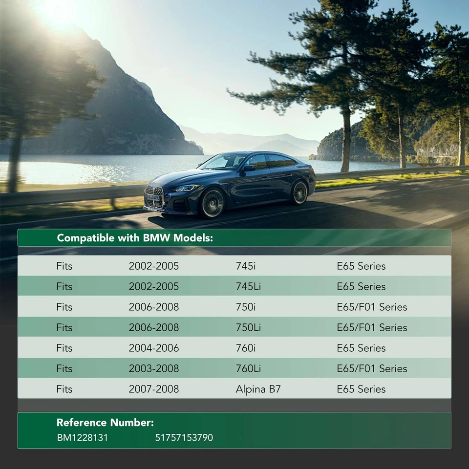 Front Center Engine Splash Shield for BMW E65 F01 750i 2006-2008 745i 2002-2005 - Image 2 of 4