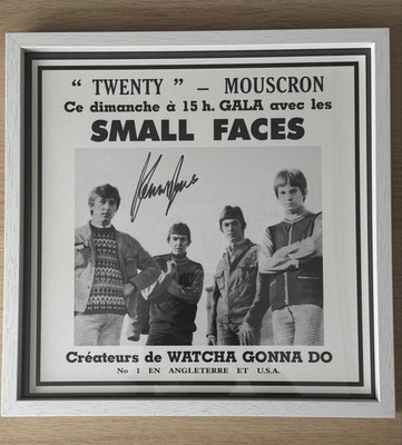 Kenny Jones Autograph Small Faces 1969 Record Near Mint Condition