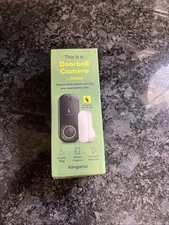 Kangaroo G0008 Wi-fi Doorbell Camera and Chime - Black New