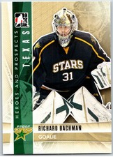#130 Richard Bachman, Texas Stars 2011-12 In The Game Heroes and Prospects Base