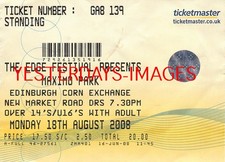 Maximo Park Used Ticket Stub 2008Edinburgh Corn Exchange Barrowland (2)