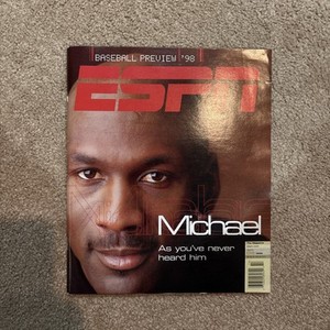 Michael Jordan  1998 ESPN Magazine  Near Mint