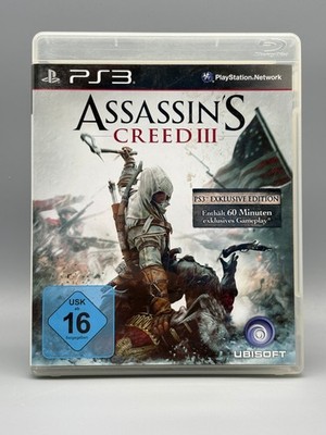 Assassins Creed III (3) (Sony PlayStation 3) PS3 Gut mit Anleitung