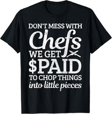 Mens Funny Chef Definition Funny Saying Cook Cooking Chef Gift T-Shirt
